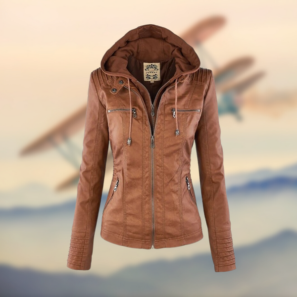 Ambre™ – La chaqueta de cuero vegano