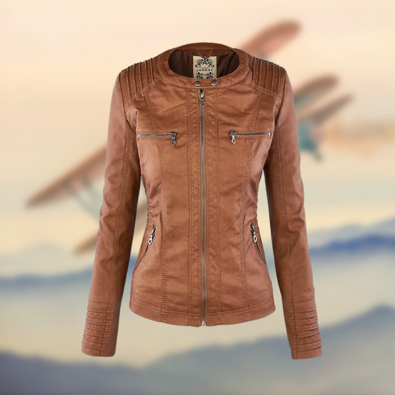 Ambre™ – La chaqueta de cuero vegano
