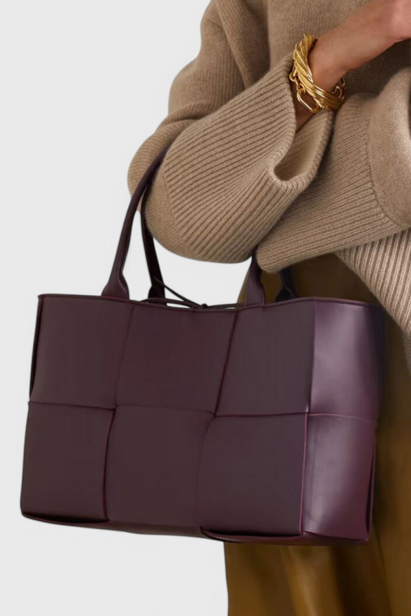 Bolso de Compras Bronte en Tejido Trenzado para Un Estilo Único