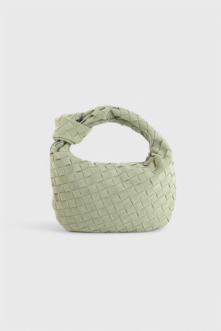 Bolso Remi Mini Woven con Elegante Detalle de Nudo